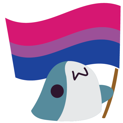 :Blobhaj_Flag_Bisexual:
