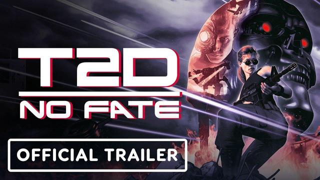 YouTube cover image for a video titled Terminator 2D: No Fate - Official 'Judgement Day' Trailer